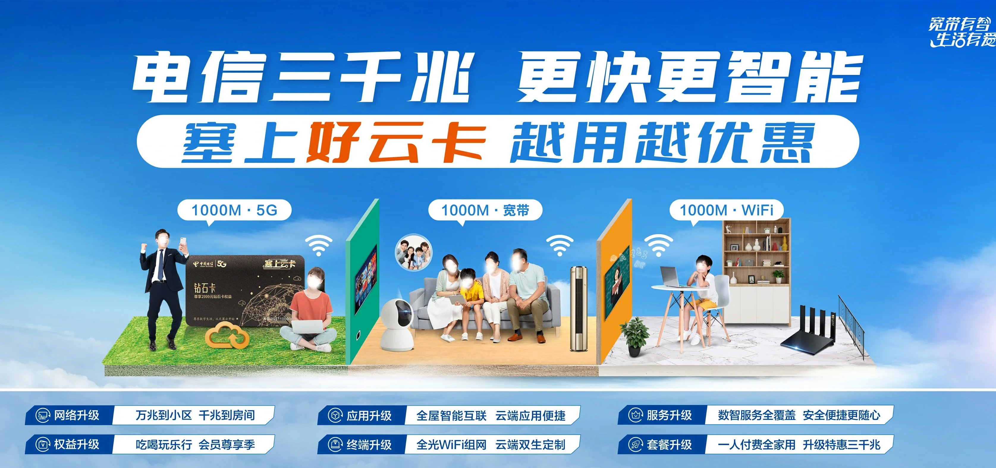 中国电信 沁源县电信宽带 宽带套餐